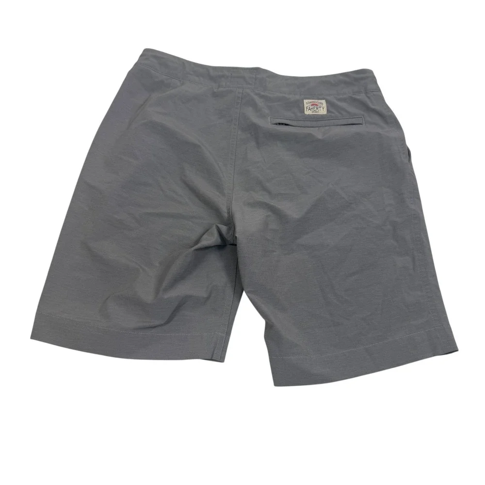 Faherty All Day Shorts Mens Size‎ 30 Gray Stretch Performance Casual